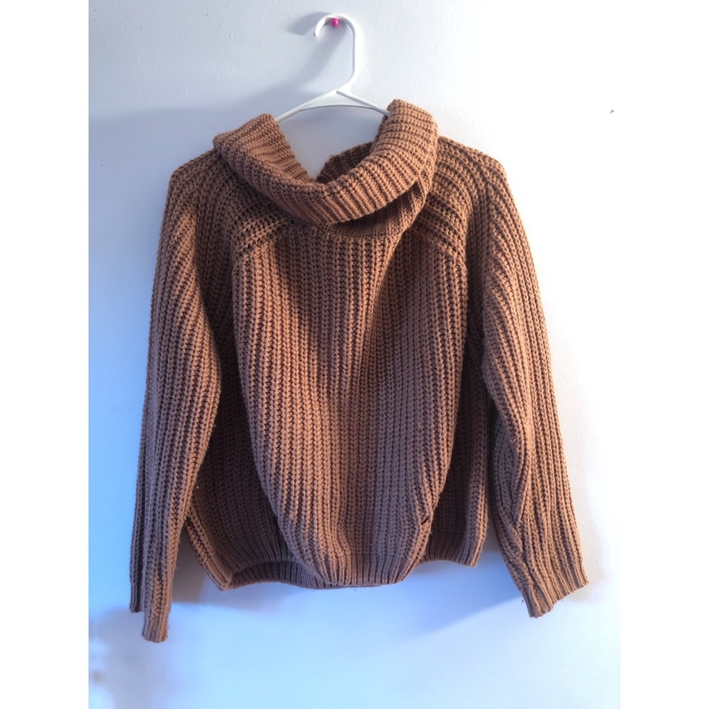 Mauve Big Knit Sweater